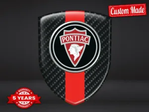 Pontiac Vinyle Auto Personnalisé Résistant Course Robuste